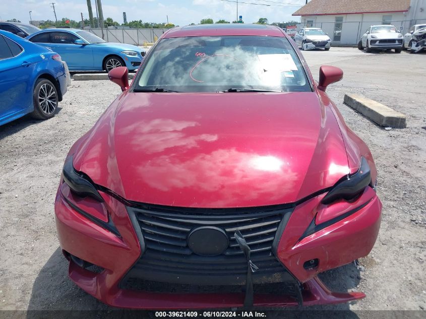 2015 Lexus Is 350 VIN: JTHBE1D24F5016269 Lot: 39621409