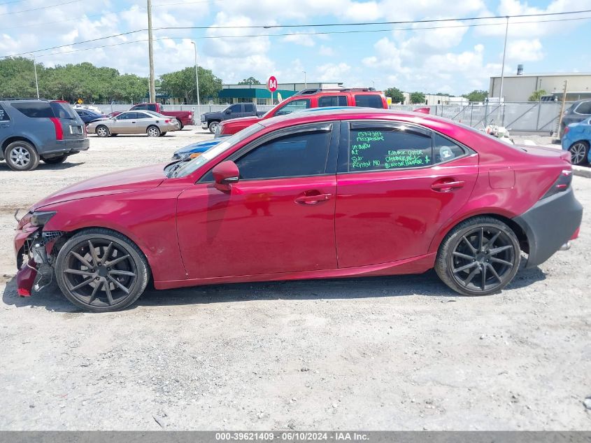 2015 Lexus Is 350 VIN: JTHBE1D24F5016269 Lot: 39621409