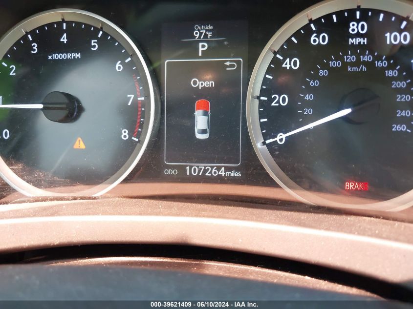 2015 Lexus Is 350 VIN: JTHBE1D24F5016269 Lot: 39621409