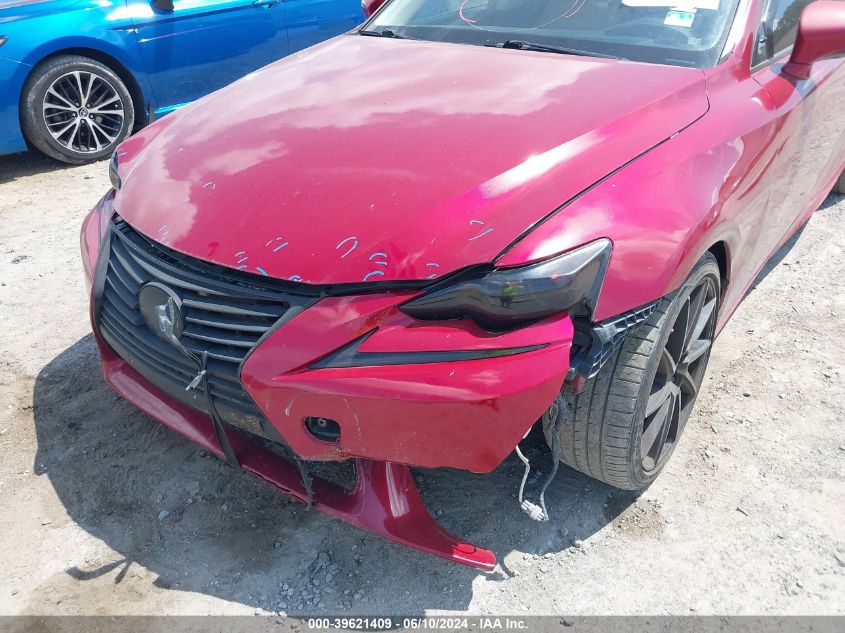 2015 Lexus Is 350 VIN: JTHBE1D24F5016269 Lot: 39621409
