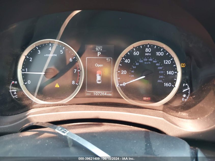 2015 Lexus Is 350 VIN: JTHBE1D24F5016269 Lot: 39621409