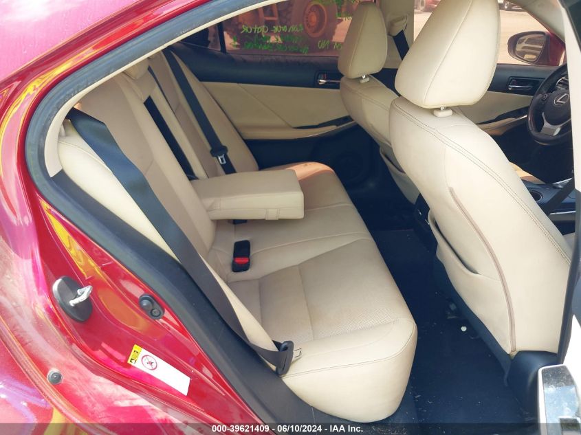 2015 Lexus Is 350 VIN: JTHBE1D24F5016269 Lot: 39621409