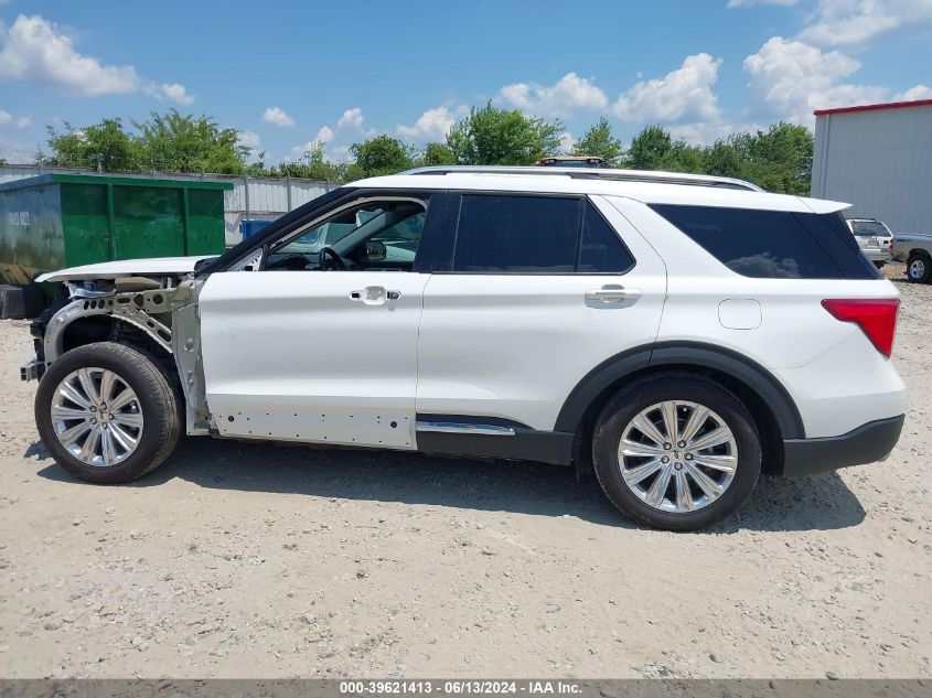 2022 Ford Explorer Limited VIN: 1FMSK7FH6NGB85870 Lot: 39621413