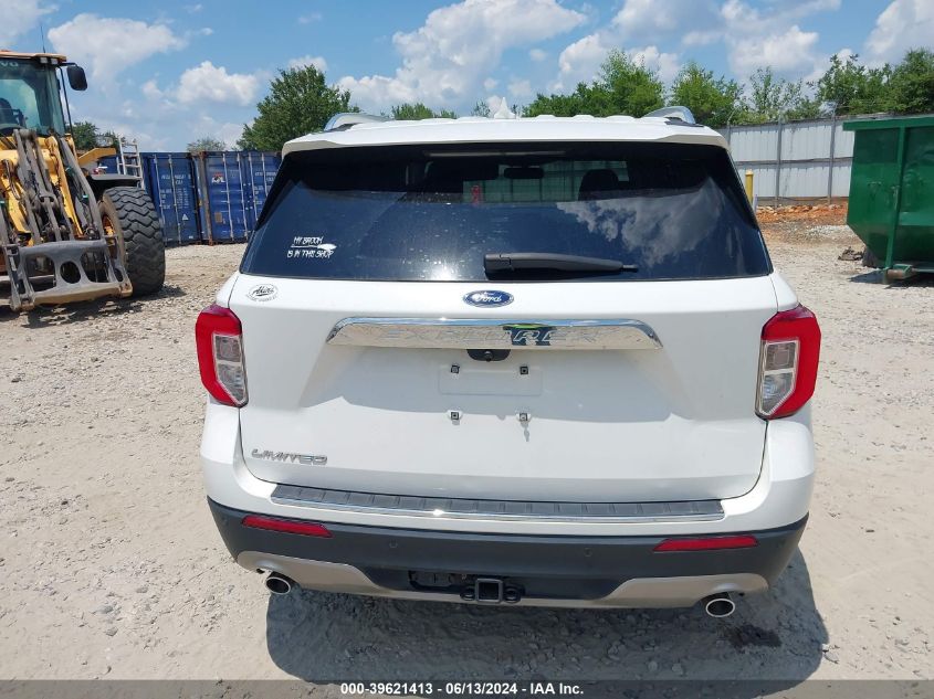 2022 Ford Explorer Limited VIN: 1FMSK7FH6NGB85870 Lot: 39621413