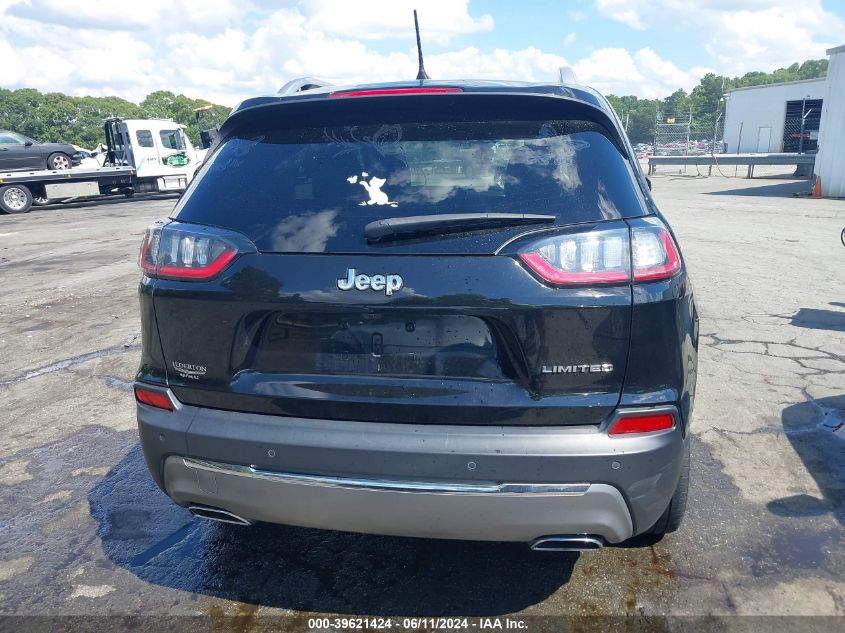 2021 Jeep Cherokee Limited Fwd VIN: 1C4PJLDXXMD144416 Lot: 39621424