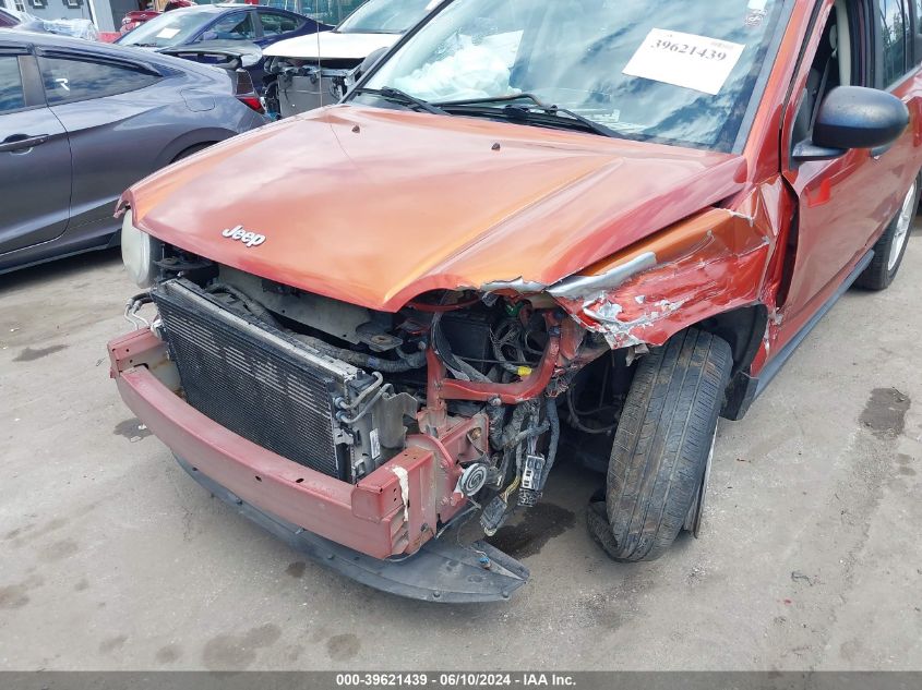 2008 Jeep Compass Sport VIN: 1J8FT47098D529006 Lot: 39621439