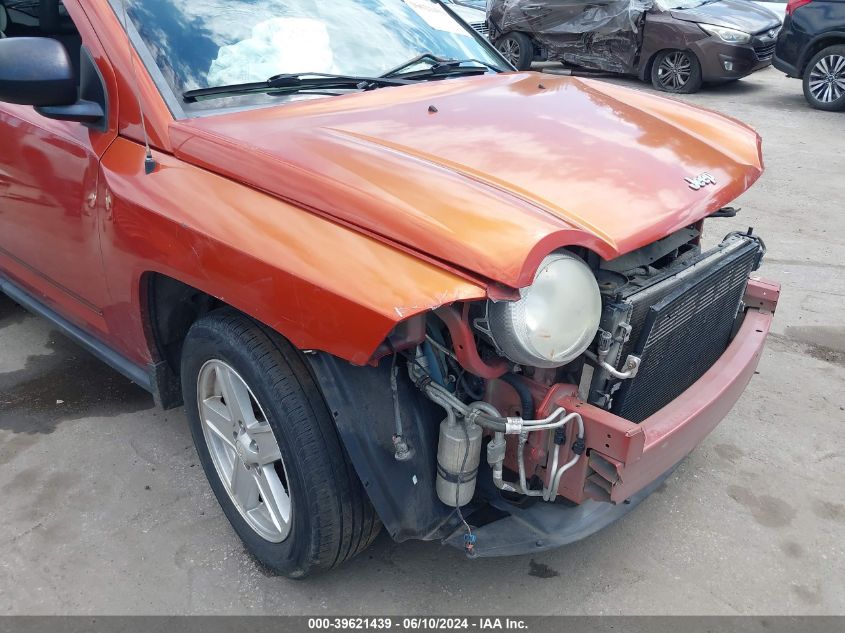 2008 Jeep Compass Sport VIN: 1J8FT47098D529006 Lot: 39621439