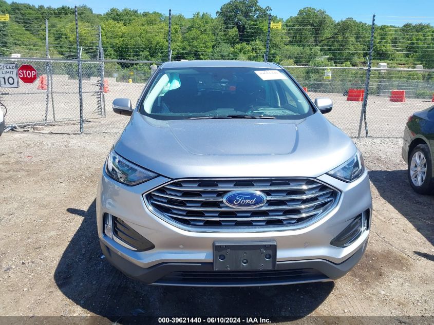 2022 Ford Edge Titanium VIN: 2FMPK4K90NBA52418 Lot: 39621440