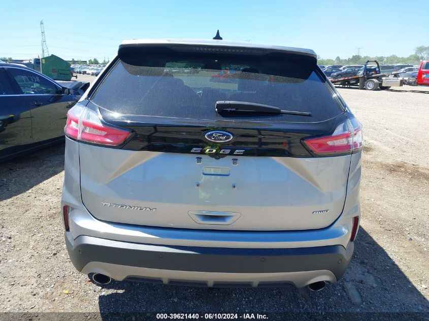 2022 Ford Edge Titanium VIN: 2FMPK4K90NBA52418 Lot: 39621440