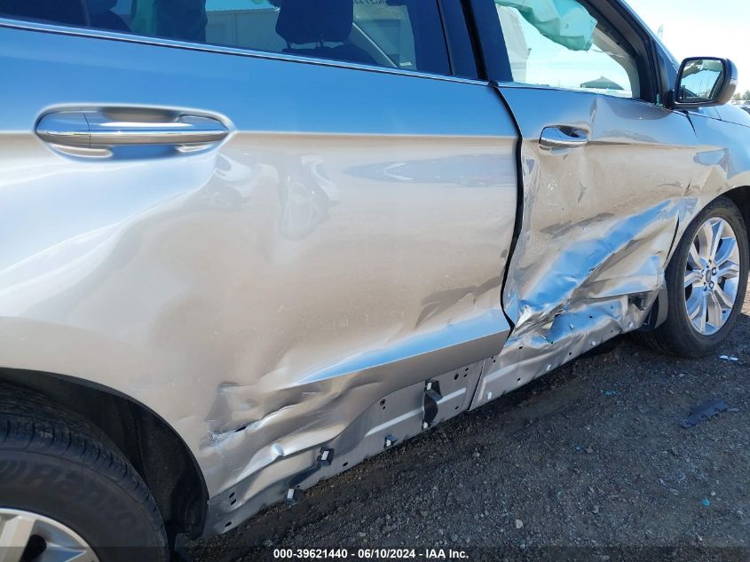 2022 Ford Edge Titanium VIN: 2FMPK4K90NBA52418 Lot: 39621440