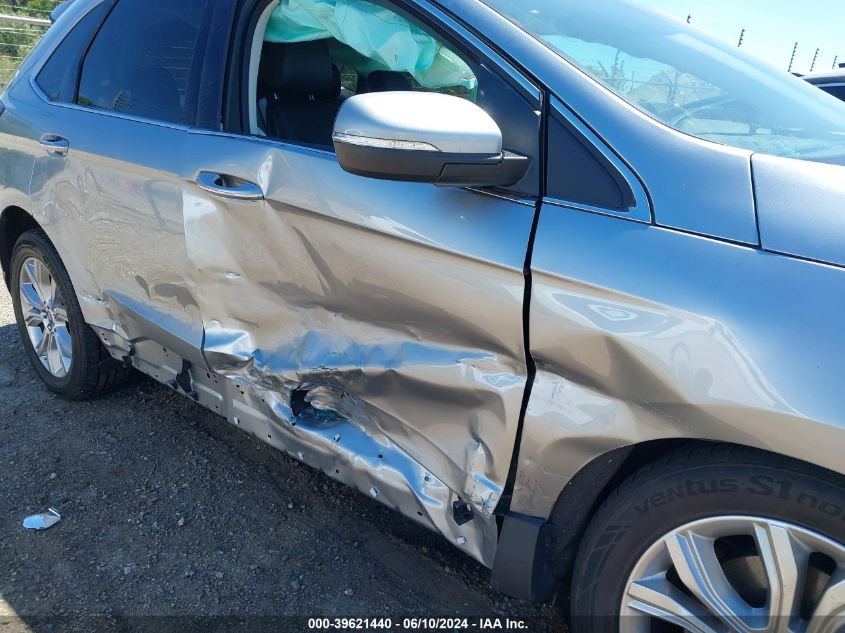 2022 Ford Edge Titanium VIN: 2FMPK4K90NBA52418 Lot: 39621440