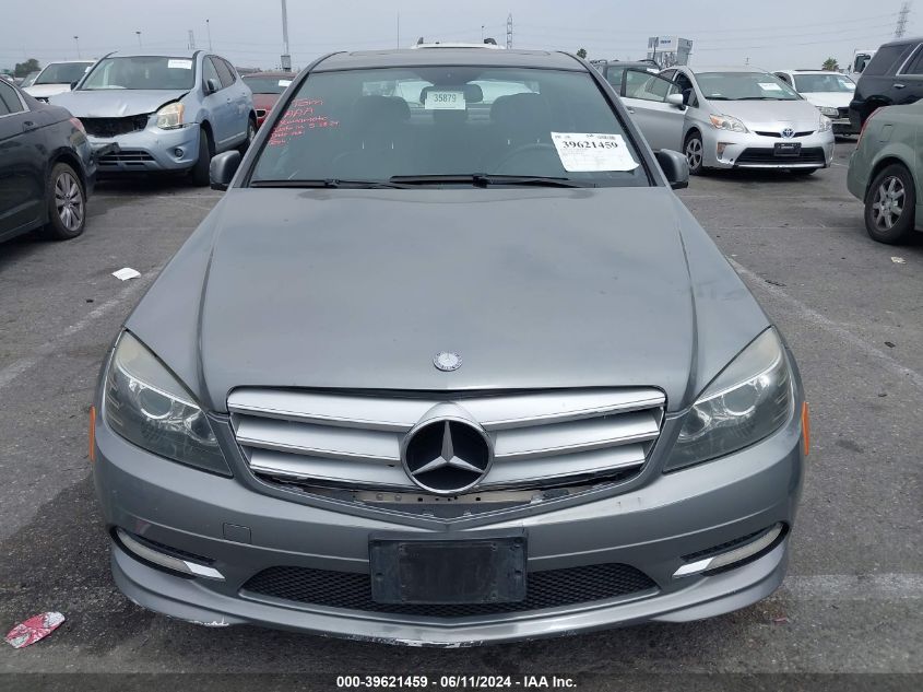 2011 Mercedes-Benz C 300 Luxury/Sport VIN: WDDGF5EB5BR153689 Lot: 39621459