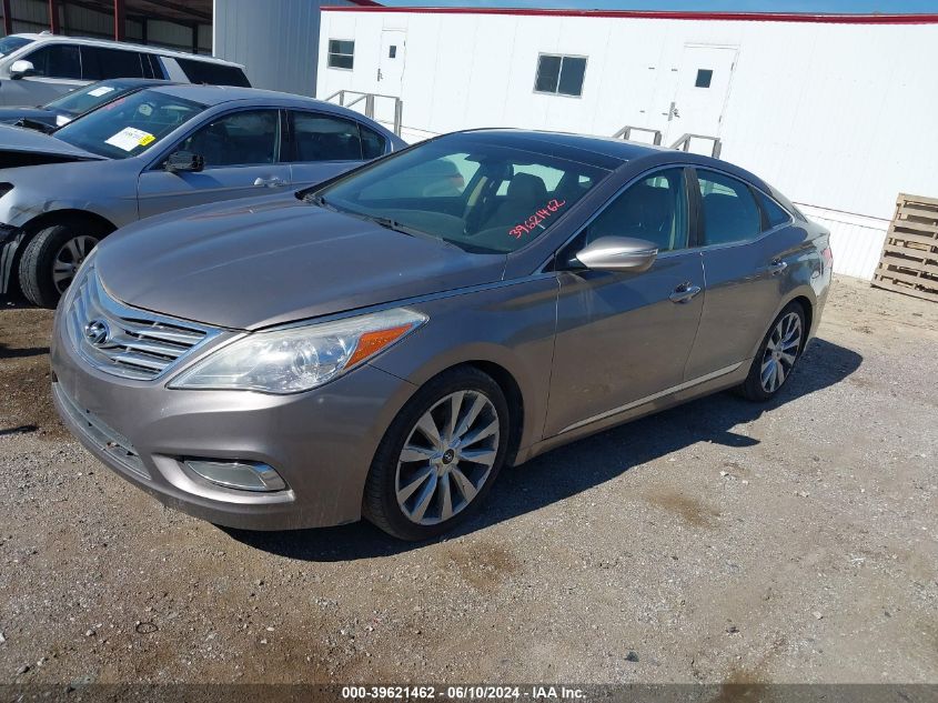 2013 Hyundai Azera Gls/Limited VIN: KMHFH4JG2DA319241 Lot: 39621462