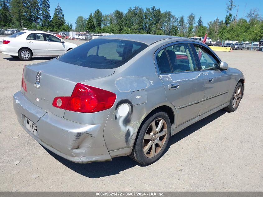 2005 Infiniti G35X VIN: JNKCV51F75M309137 Lot: 39621472