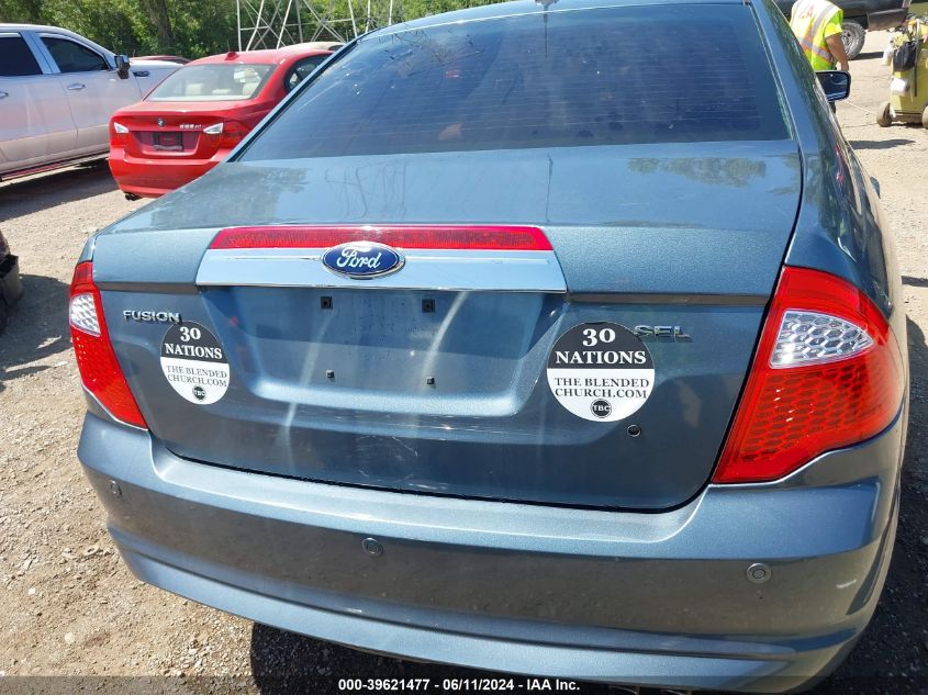 2012 Ford Fusion Sel VIN: 3FAHP0JA7CR331044 Lot: 39621477