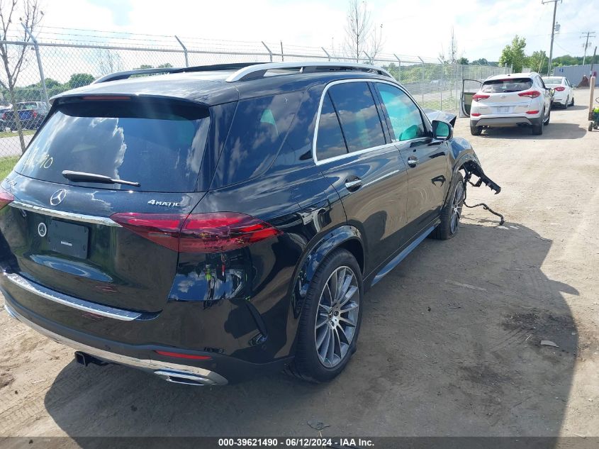 2024 Mercedes-Benz Gle 350 4Matic VIN: 4JGFB4FB5RB072944 Lot: 39621490