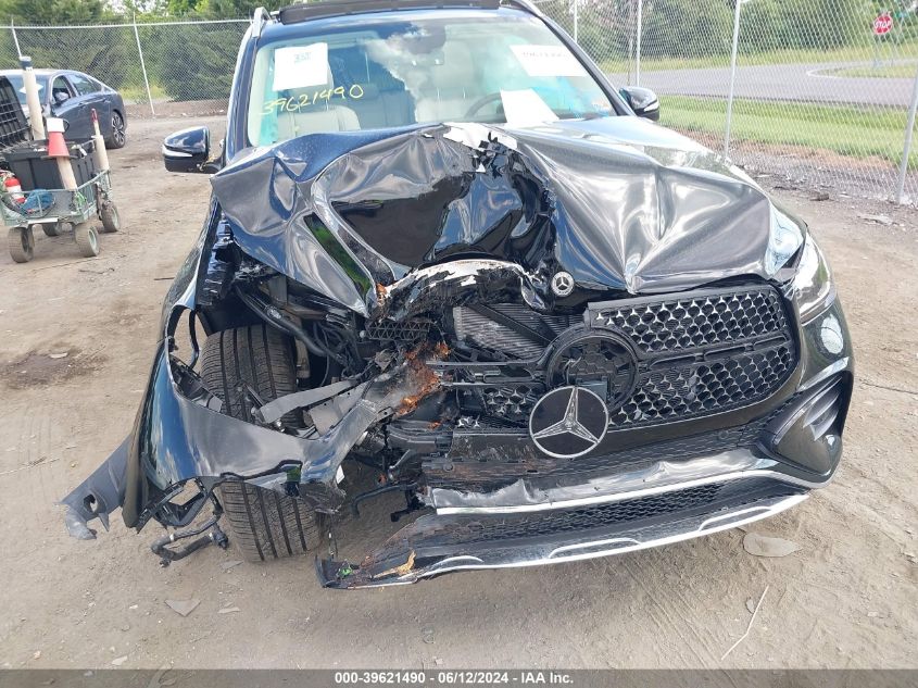 2024 Mercedes-Benz Gle 350 4Matic VIN: 4JGFB4FB5RB072944 Lot: 39621490
