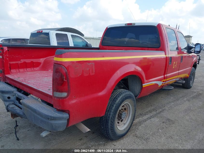 2002 Ford F250 Super Duty VIN: 1FTNW21L02EC02397 Lot: 39621499