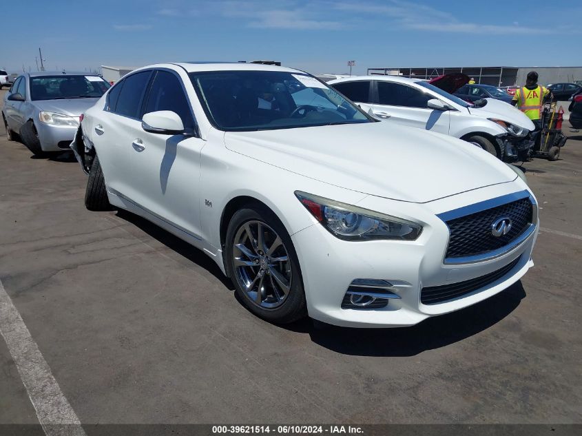 2017 Infiniti Q50 3.0T Signature Edition VIN: JN1EV7AP1HM741969 Lot: 39621514