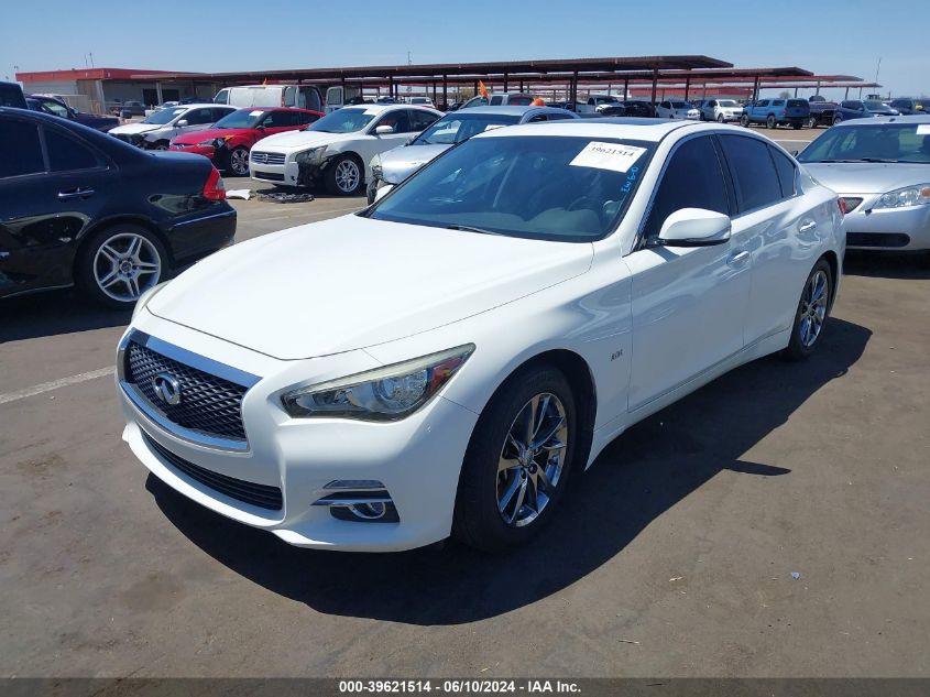 2017 Infiniti Q50 3.0T Signature Edition VIN: JN1EV7AP1HM741969 Lot: 39621514