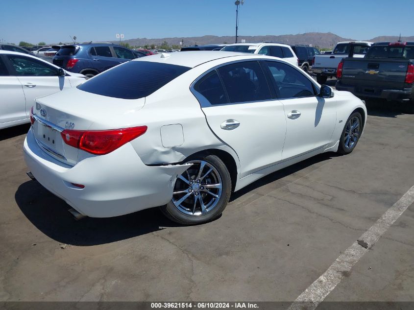 2017 Infiniti Q50 3.0T Signature Edition VIN: JN1EV7AP1HM741969 Lot: 39621514