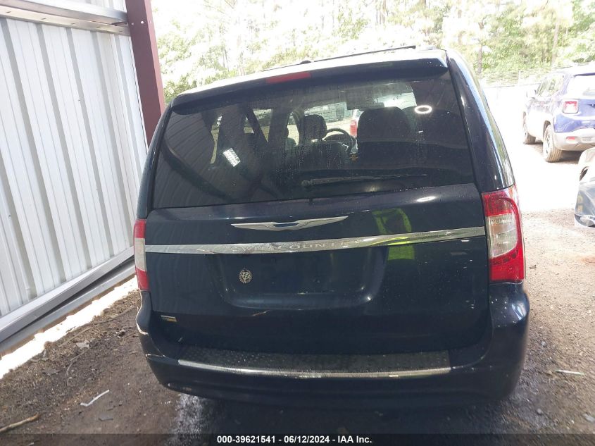 2016 Chrysler Town & Country Touring VIN: 2C4RC1BG0GR206367 Lot: 39621541