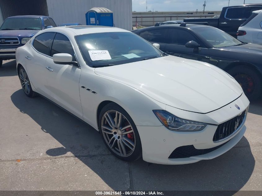 2014 Maserati Ghibli S Q4 VIN: ZAM57RTA9E1090031 Lot: 39621545