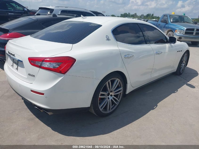 2014 Maserati Ghibli S Q4 VIN: ZAM57RTA9E1090031 Lot: 39621545