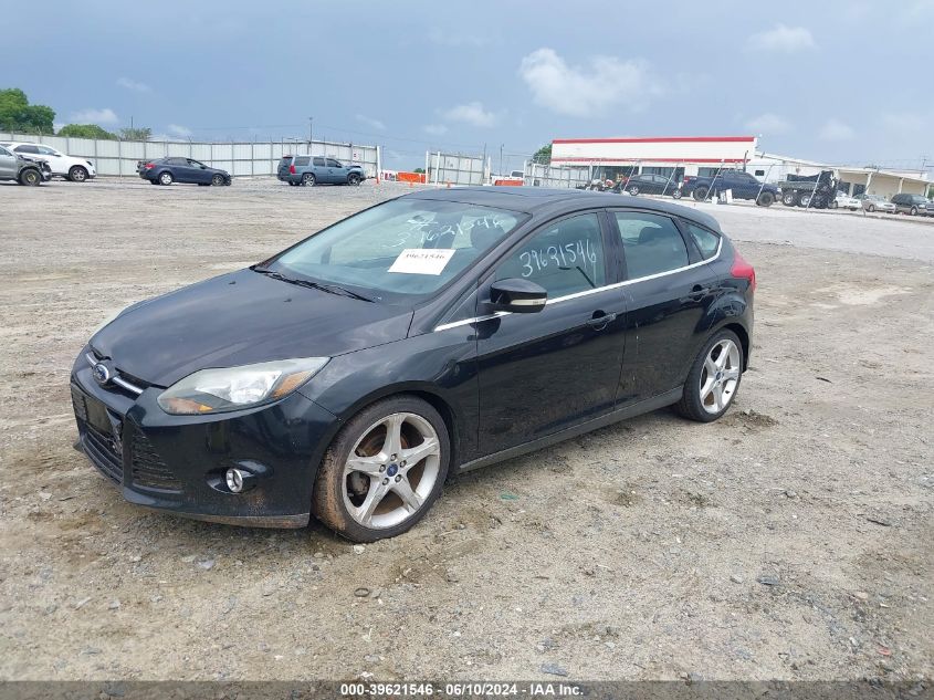 2013 Ford Focus Titanium VIN: 1FADP3N28DL155480 Lot: 39621546