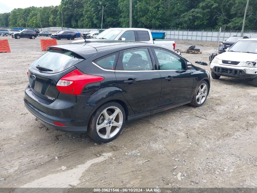 2013 Ford Focus Titanium VIN: 1FADP3N28DL155480 Lot: 39621546