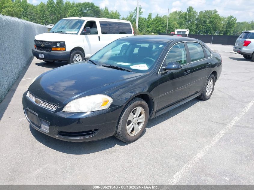 2013 Chevrolet Impala Ls VIN: 2G1WF5E35D1170432 Lot: 39621548