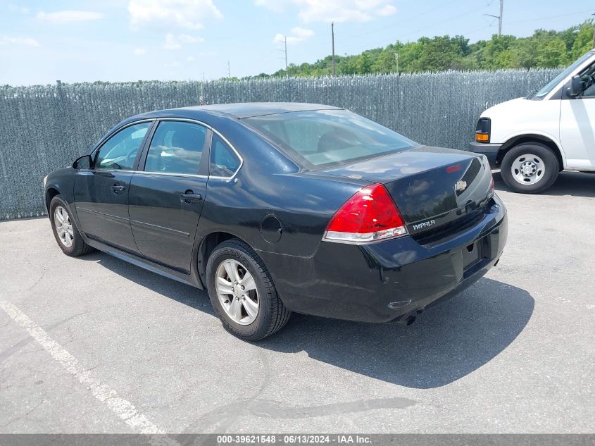 2013 Chevrolet Impala Ls VIN: 2G1WF5E35D1170432 Lot: 39621548