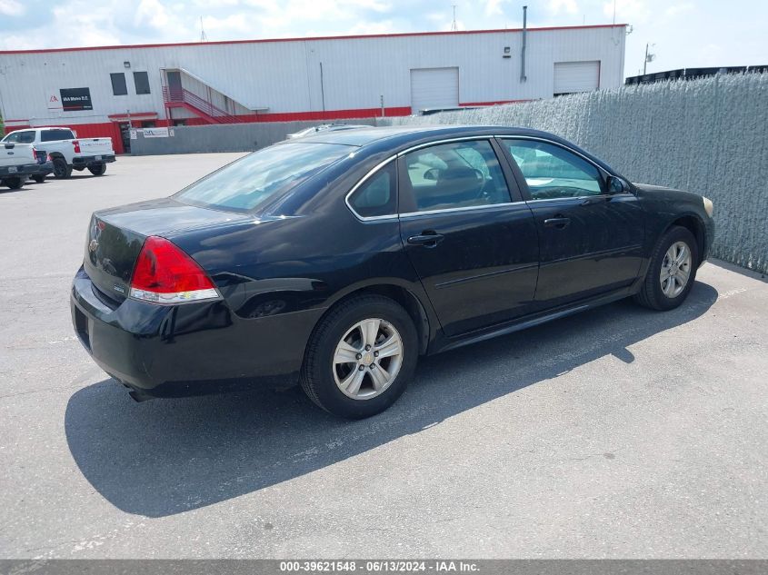 2013 Chevrolet Impala Ls VIN: 2G1WF5E35D1170432 Lot: 39621548