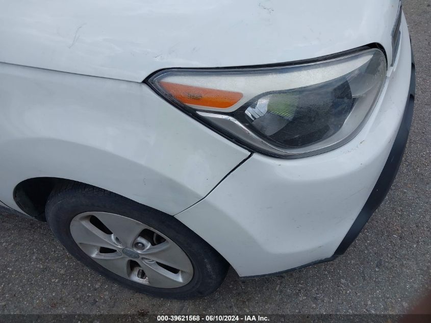 2016 Kia Soul + VIN: KNDJP3A57G7395713 Lot: 39621568