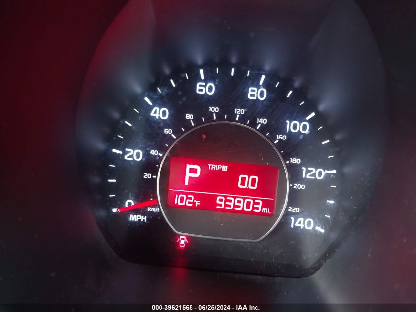 2016 Kia Soul + VIN: KNDJP3A57G7395713 Lot: 39621568