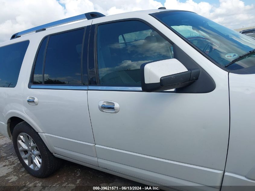 2015 Ford Expedition Limited VIN: 1FMJU1KT6FEF18899 Lot: 39621571