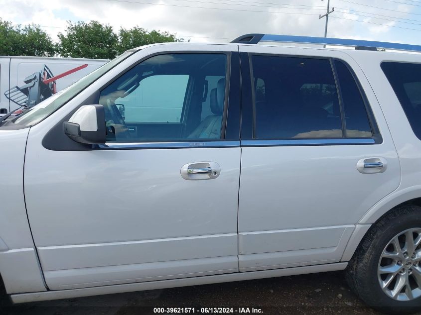 2015 Ford Expedition Limited VIN: 1FMJU1KT6FEF18899 Lot: 39621571