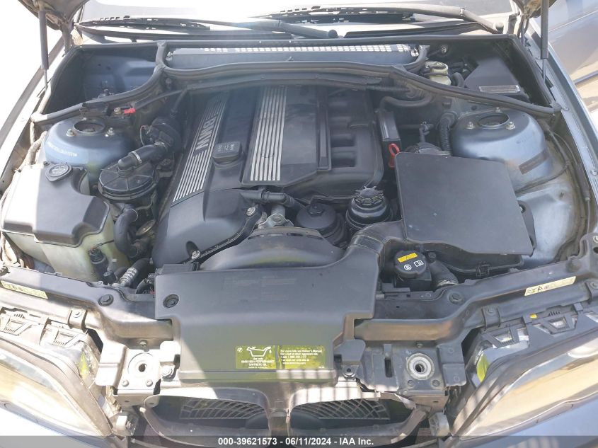 2003 BMW 325I VIN: WBAET37443NJ41391 Lot: 39621573