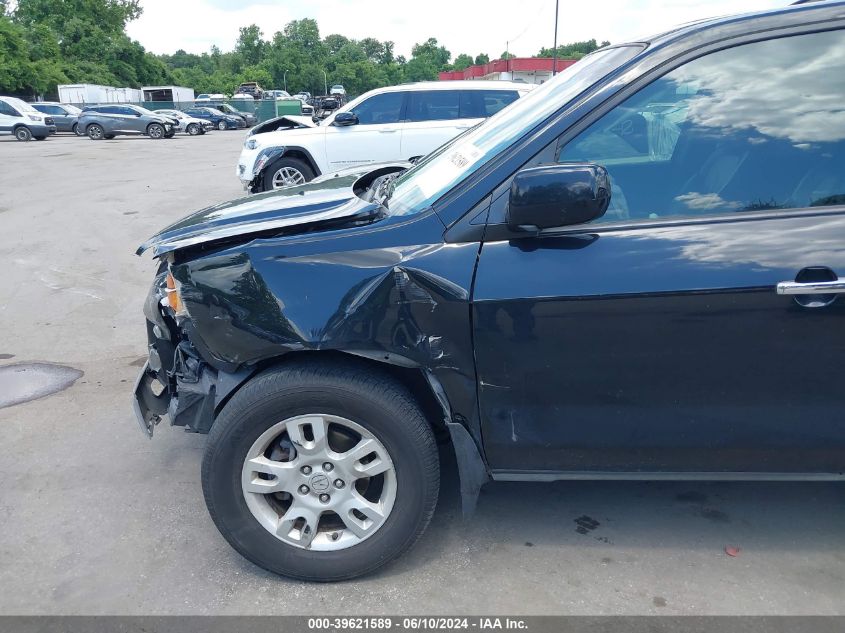 2006 Acura Mdx VIN: 2HNYD18806H550613 Lot: 39621589
