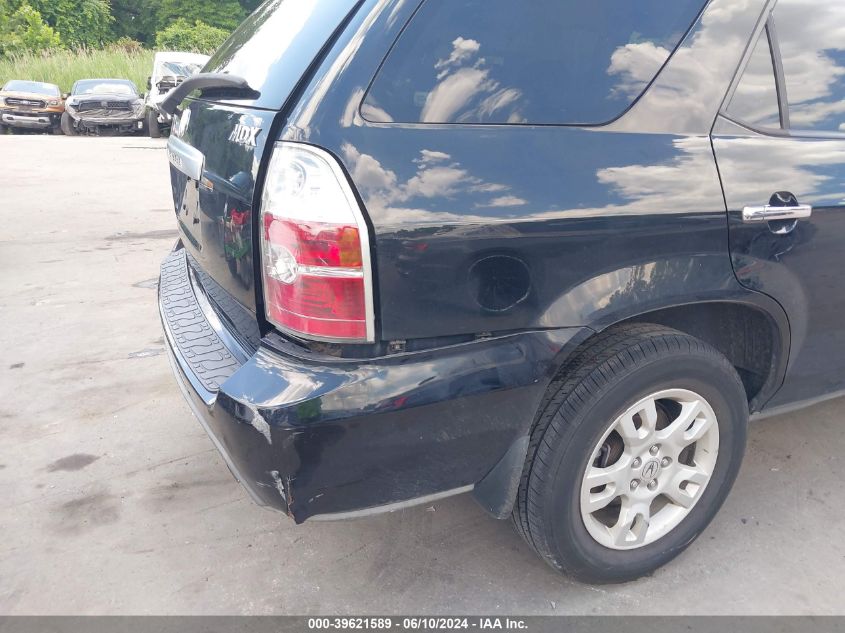 2006 Acura Mdx VIN: 2HNYD18806H550613 Lot: 39621589