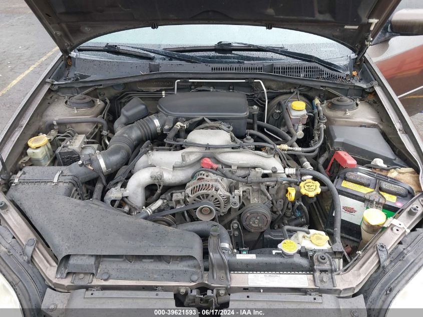 2009 Subaru Legacy 2.5I VIN: 4S3BL616597236847 Lot: 39621593