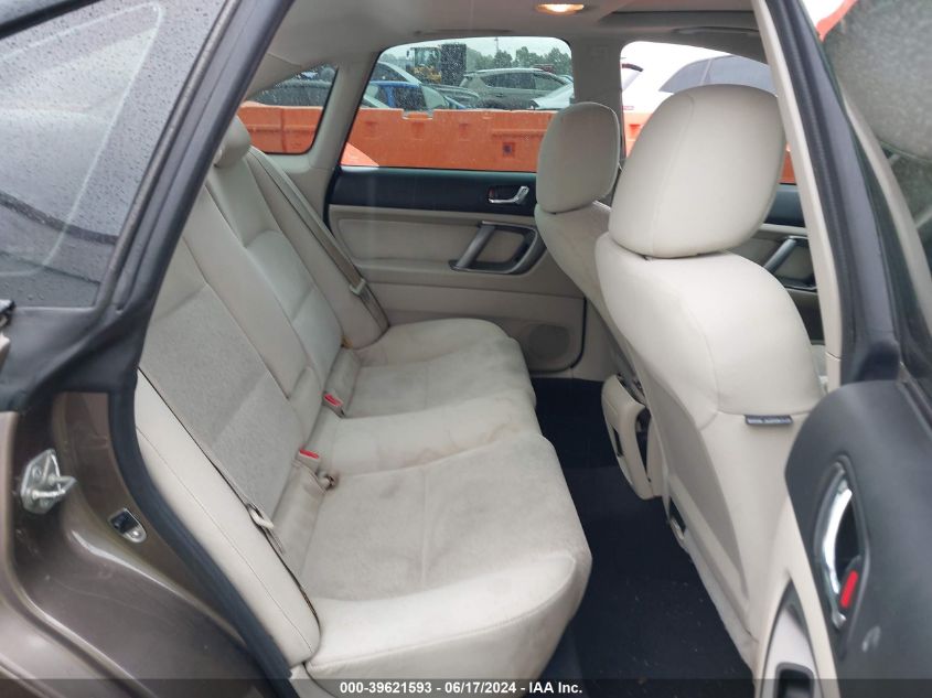 2009 Subaru Legacy 2.5I VIN: 4S3BL616597236847 Lot: 39621593