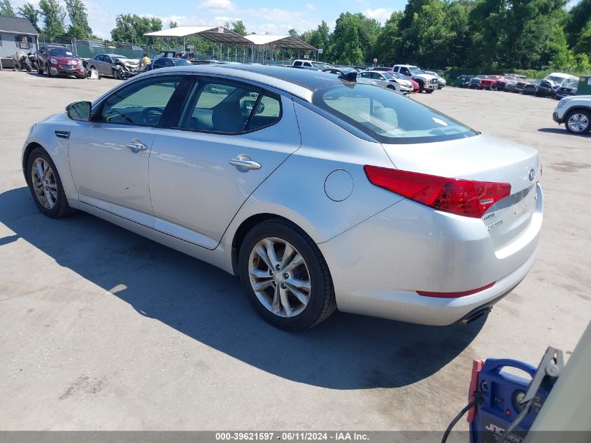 2013 Kia Optima Ex VIN: 5XXGN4A79DG231745 Lot: 39621597