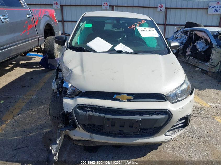 2017 Chevrolet Spark Ls Cvt VIN: KL8CB6SA8HC830762 Lot: 39621600