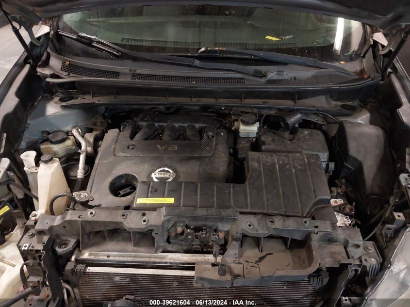 2009 Nissan Murano S VIN: JN8AZ18W09W116337 Lot: 39621604