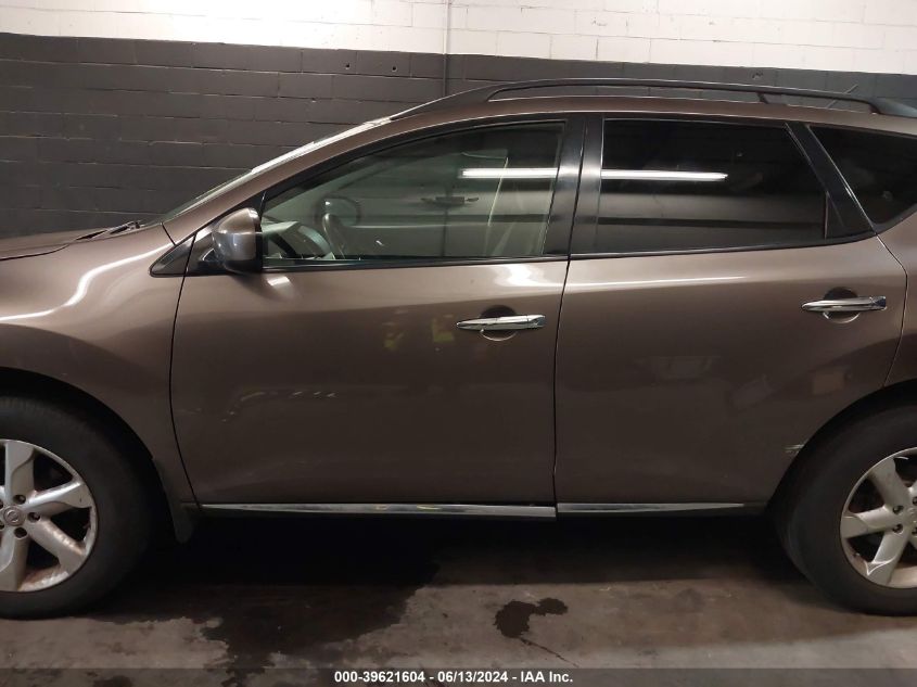 2009 Nissan Murano S VIN: JN8AZ18W09W116337 Lot: 39621604