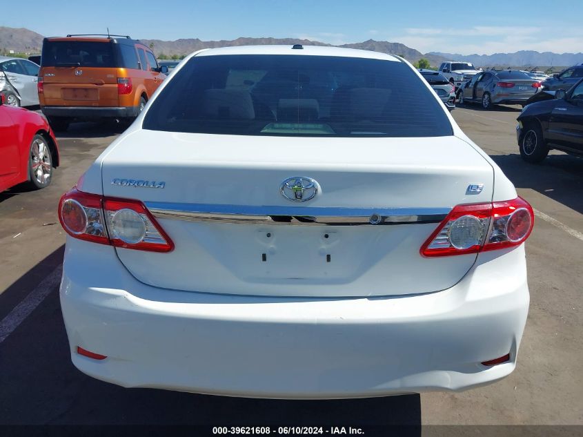 2011 Toyota Corolla Le VIN: JTDBU4EE6B9151447 Lot: 39621608