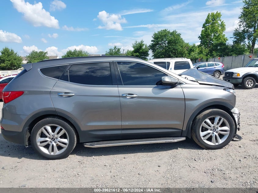 2016 Hyundai Santa Fe Sport 2.0L Turbo VIN: 5XYZW4LA0GG316357 Lot: 39621612