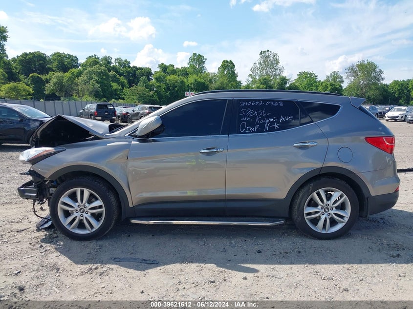 2016 Hyundai Santa Fe Sport 2.0L Turbo VIN: 5XYZW4LA0GG316357 Lot: 39621612