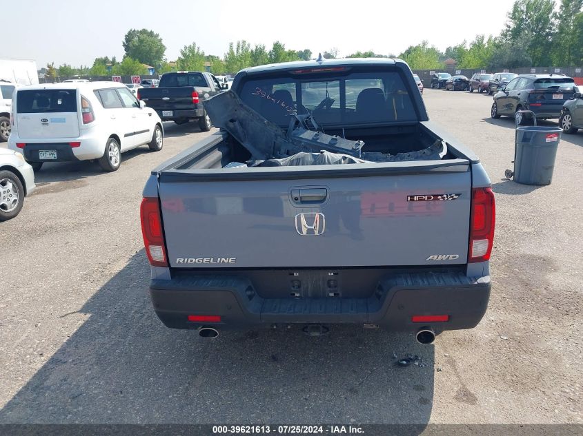 2022 Honda Ridgeline Black Edition VIN: 5FPYK3F82NB030838 Lot: 39621613